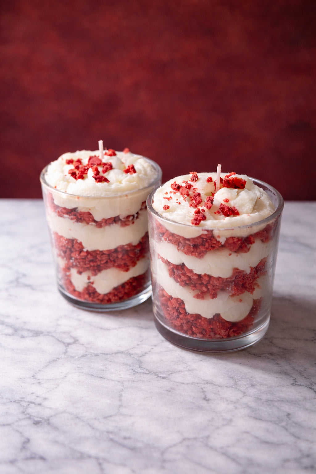 Red Velvet - Κερί σε ποτήρι